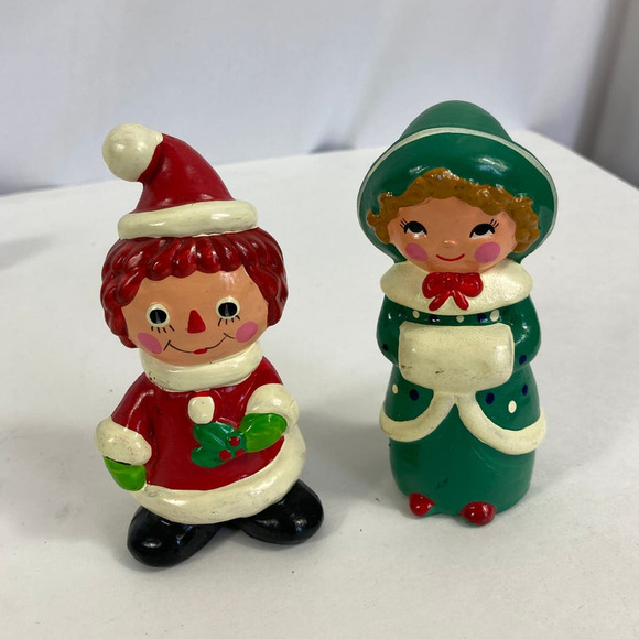 Vintage Wooden Set of Elves - Picture 1 of 6